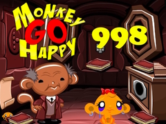 Hra Monkey Go Happy Stage 998
