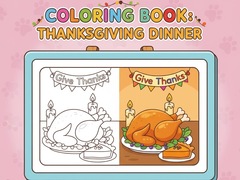 Hra Coloring Book: Thanksgiving Dinner