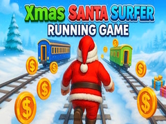 Hra Xmas Santa Surfer Running Game