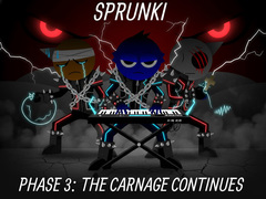 Hra Sprunki Phase 3: The Carnage Continues