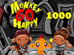 Hra Monkey Go Happy Stage 1000