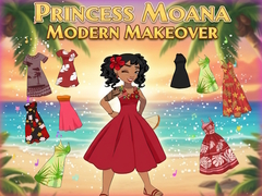 Hra Princess Moana Modern Makeover