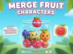Hra Merge Fruit Characters