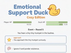 Hra Emotional Support Duck