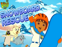 Hra Go Diego Go! Snowboard Rescue 