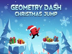 Hra Geometry Dash Christmas Jump
