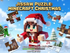Hra Jigsaw Puzzle: Minecraft Christmas