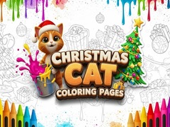 Hra Christmas Cat Coloring Pages