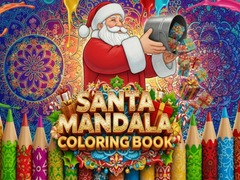 Hra Santa Mandala Coloring Book