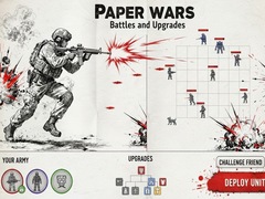 Hra Paper Wars Battles and Upgrades