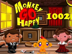 Hra Monkey Go Happy Stage 1002