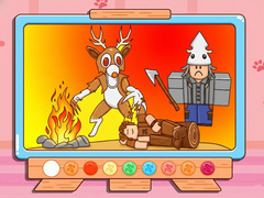 Hra Coloring Book: 99 Nights In The Forest