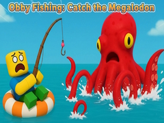 Hra Obby Fishing: Catch the Megalodon