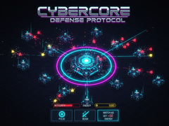 Hra CyberCore Defense Protocol