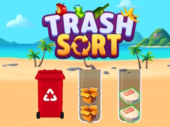 Hra Trash Sort