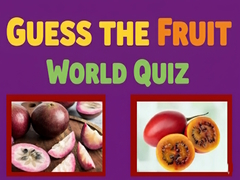 Hra Guess The Fruit World Quiz