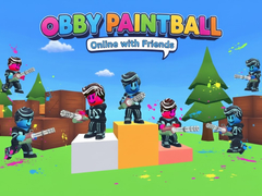Hra Obby Paintball: Online with Friends