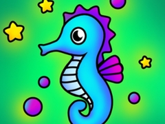 Hra Seahorse Coloring