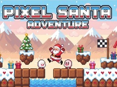 Hra Pixel Santa Adventure