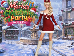 Hra Maria's Christmas Party Dressup