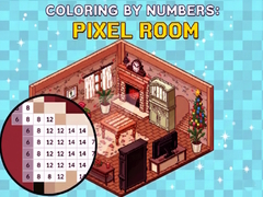 Hra Coloring by Numbers. Pixel Room