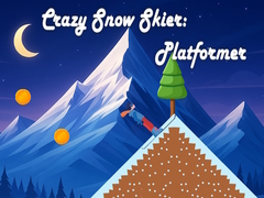 Hra Crazy Snow Skier: Platformer