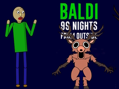 Hra Baldi 99 Nights from Outside