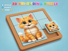 Hra 3D Kid Sliding Puzzle