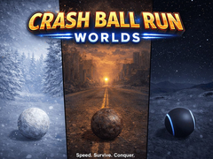 Hra Crash Ball Run: Worlds