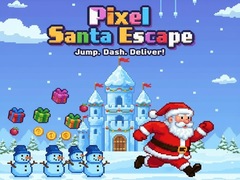 Hra Pixel Santa Escape