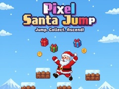 Hra Pixel Santa Jump