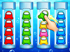 Hra Color Sort: Impostor Edition