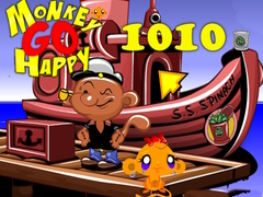 Hra Monkey Go Happy Stage 1010