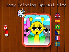 Hra Easy Coloring Sprunki Time