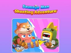 Hra Sausage Man Shooting Adventure