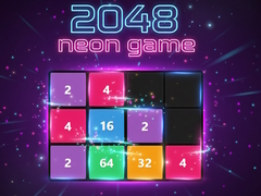 Hra 2048 neon game