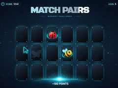 Hra Match Pairs Memory Challenge