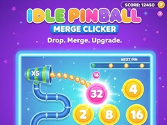 Hra Idle PinBall Merge Clicker