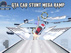 Hra GTA Car Stunt Mega Ramp