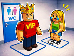 Hra Obby Toilet Line