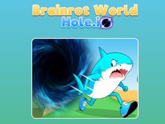 Hra Brainrot World Hole io