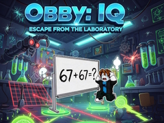 Hra Obby: IQ Escape from the Laboratory