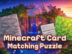Hra Minecraft Card Matching Puzzle