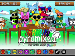 Hra Sprunki Pyramixed: But Little Minis Deluxe