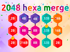 Hra 2048 Hex Chain Merge