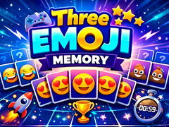 Hra Three Emoji Memory