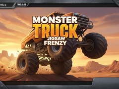 Hra Monster Truck Jigsaw Frenzy