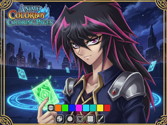 Hra Anime Boy Coloring Pages