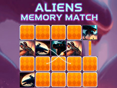 Hra Aliens Memory Match