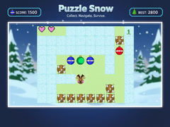 Hra Puzzle Snow
